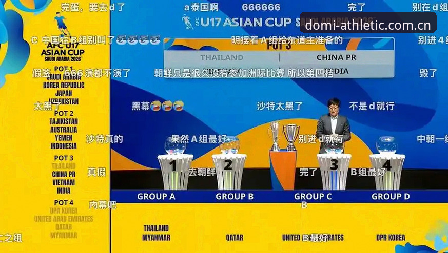 揭秘U17世界杯抽签背后：中国足球青训新纪元的破局密码